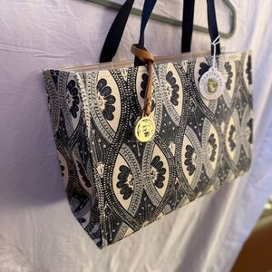 Spartina Patterned Toto Bag